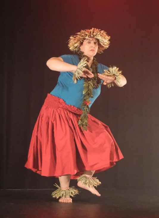 Hula-Tänzerin und -Dozentin Therese Degen - Foto: S. Kleefen