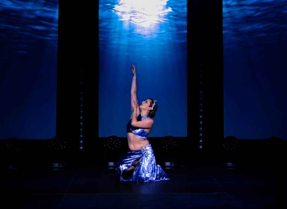 Mesmerizing Mermaids - Showprojekt mit Fächerschleier mit Lea