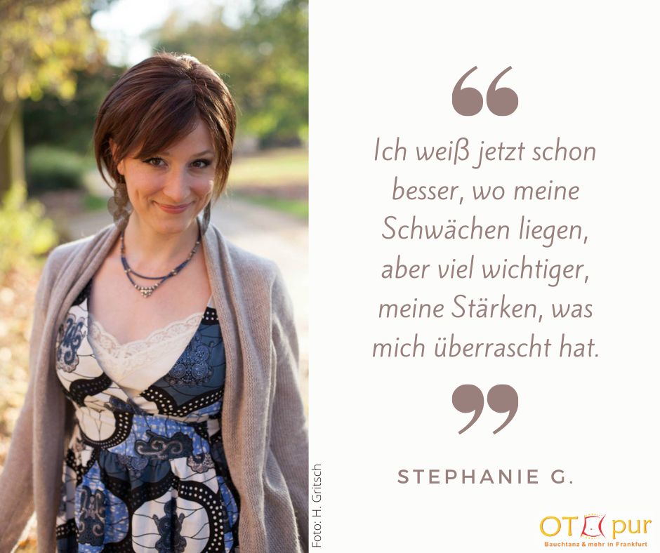 Testimonial Stephanie G. - OT pur - Move your Belly