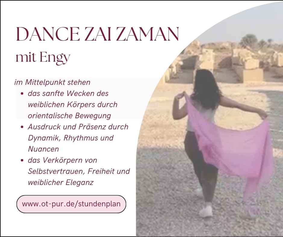 Dance Zai Zaman - Orientaischer Tanz mit Engy im OT pur - Move your Belly - open level Gastdozentinnen-Workshops