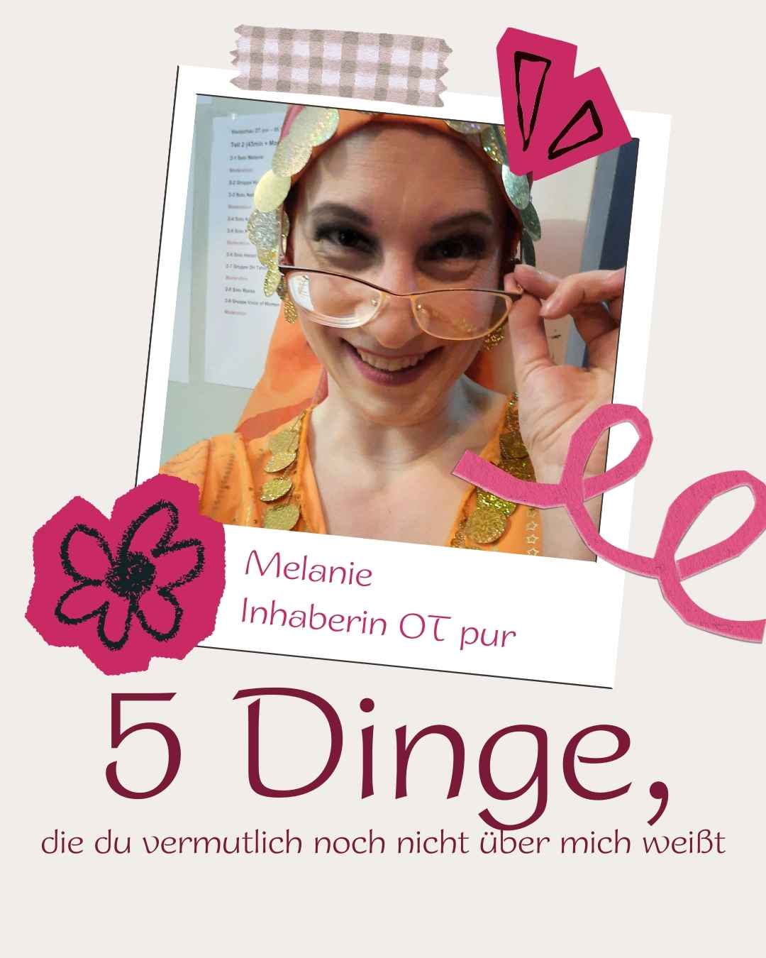 5 Dinge über Tanzschulinhaberin Melanie - OT pur - Move your Belly