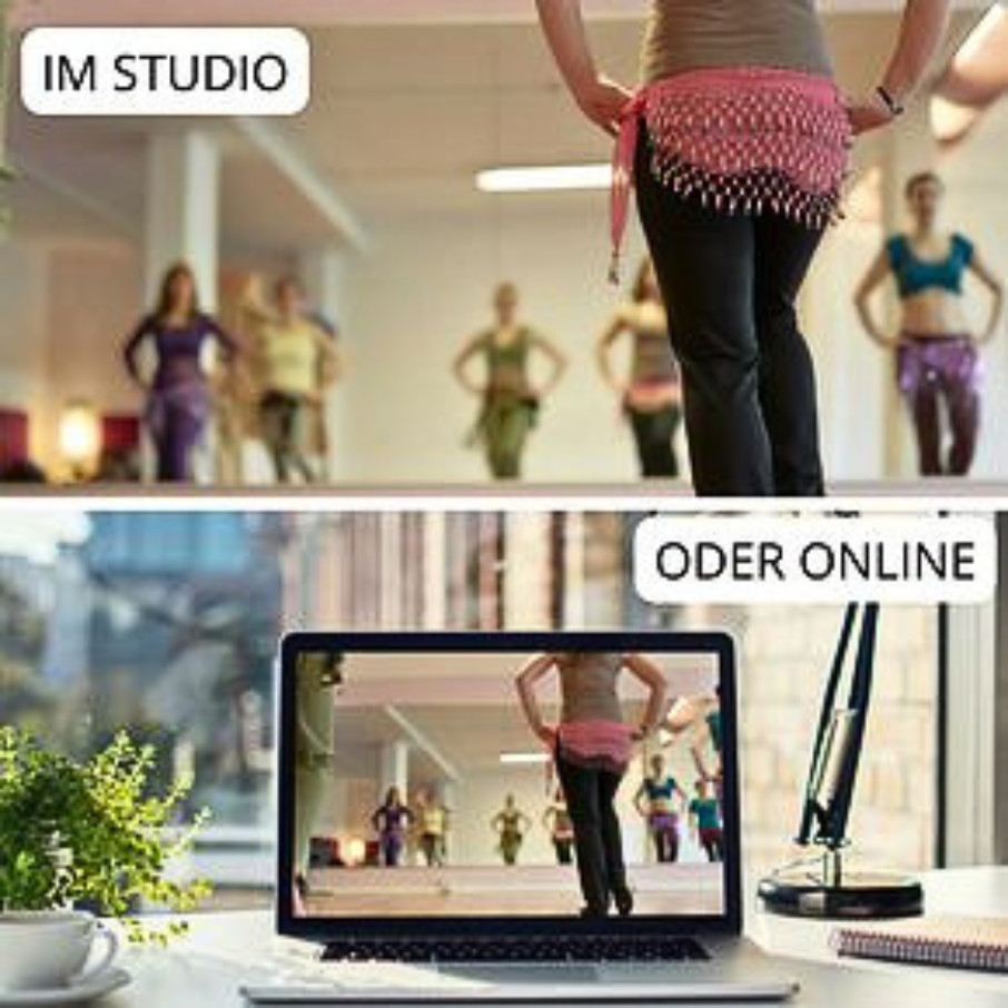 Tanzunterricht - m Studio oder online - OT pur - Move your Belly - Foto: Sabuas Lichtraum