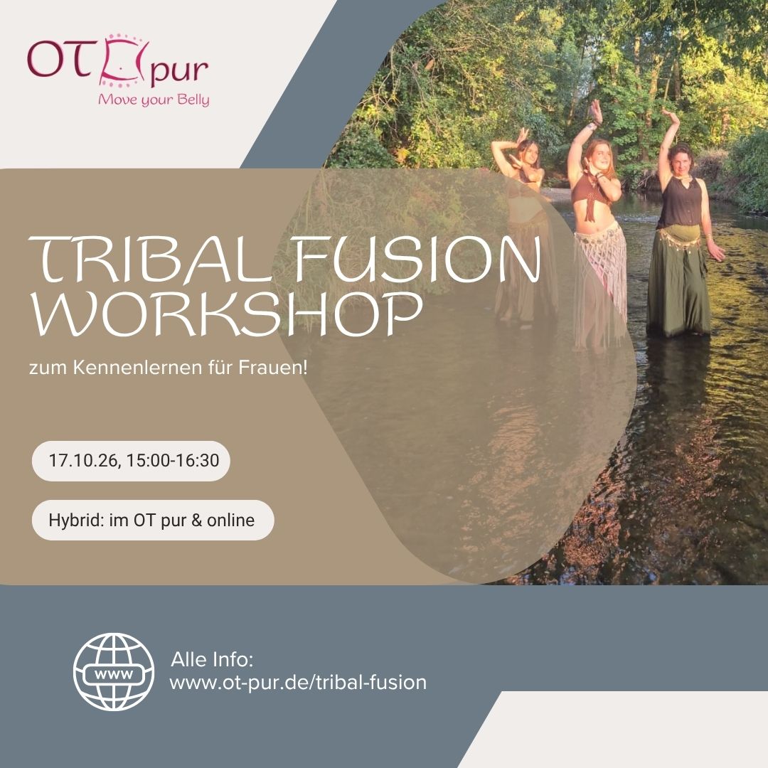 Workshop Tribal Fusion zum Kennenlernen in Frankfurt & online