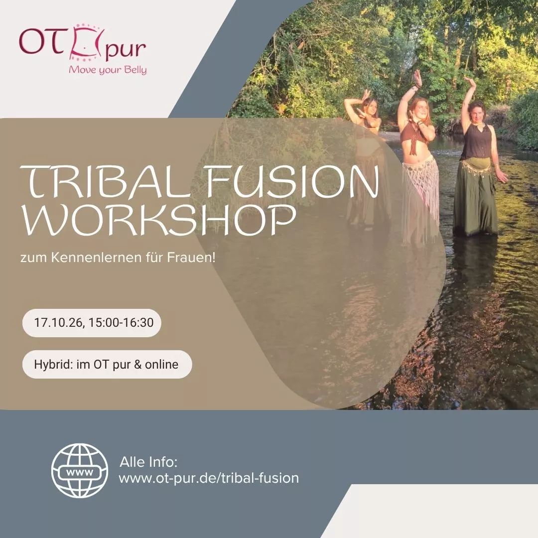 Workshop Tribal Fusion zum Kennenlernen in Frankfurt & online